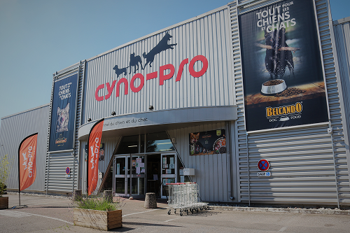 Façade du magasin Cyno-Pro Wasselonne