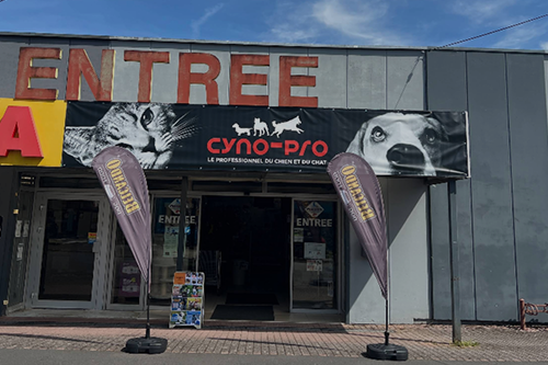 Façade du magasin Cyno-Pro Wasselonne