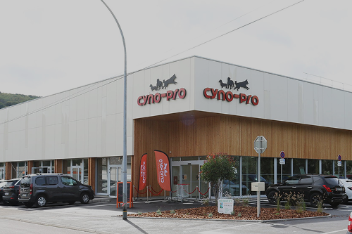 Façade du magasin Cyno-Pro Wasselonne
