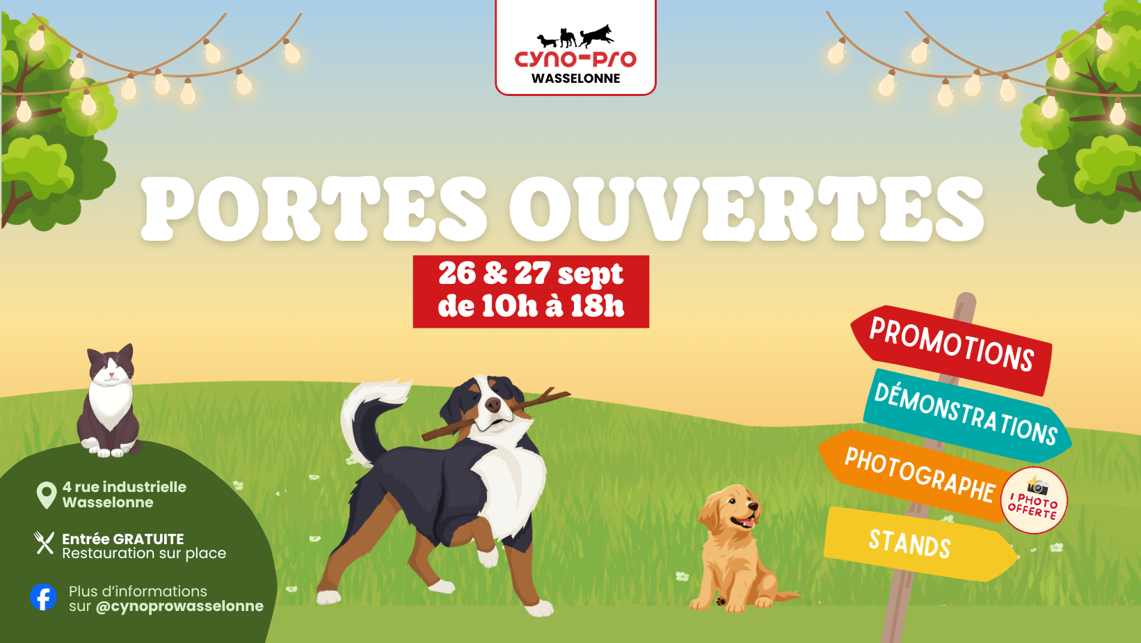 Portes ouvertes Cyno-Pro Wasselonne : un week-end dédié aux passionnés du chien et du chat !