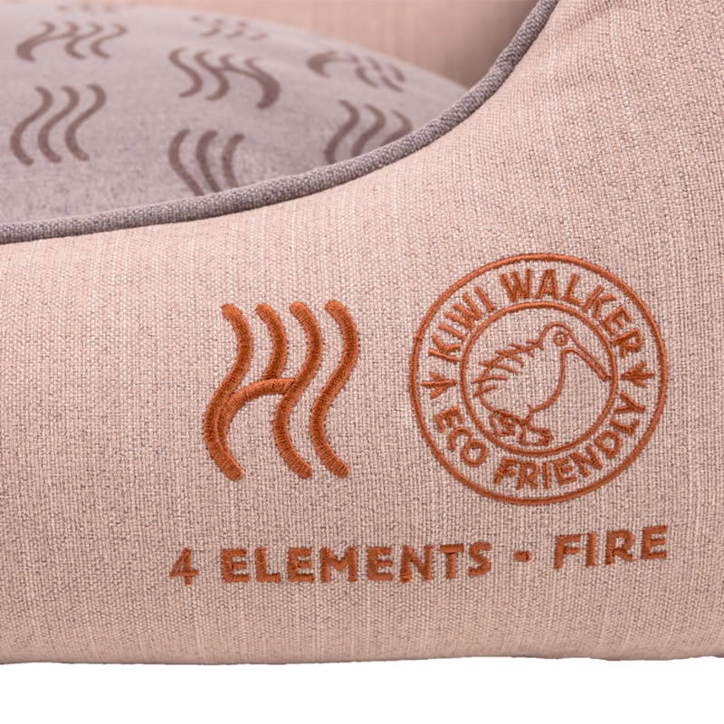 Panier Sofa Bed 4ELEMENTS - pour chien (S, Terracotta, Rectangle) - Photo 6
