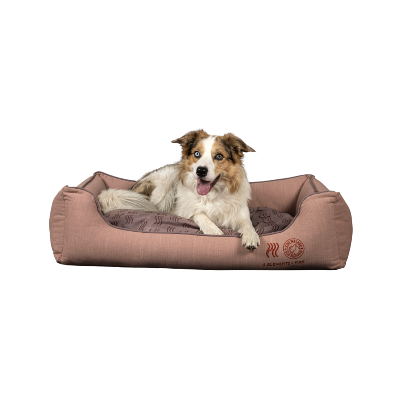 Panier Sofa Bed 4ELEMENTS - pour chien (S, Terracotta, Rectangle) - Photo 7