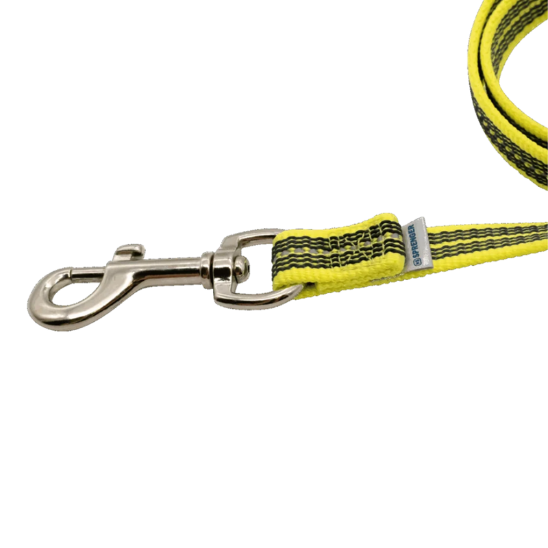 Laisse pour chien antidérapante (Jaune, 1,2 m) - Photo 2