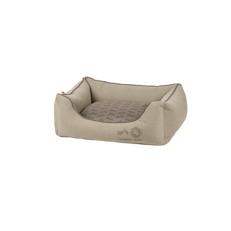 Panier Sofa Bed 4ELEMENTS - pour chien (S, Marron, Rectangle) - Photo 2