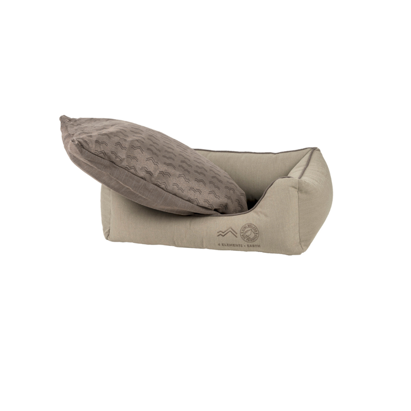 Panier Sofa Bed 4ELEMENTS - pour chien (XL, Marron, Rectangle) - Photo 3