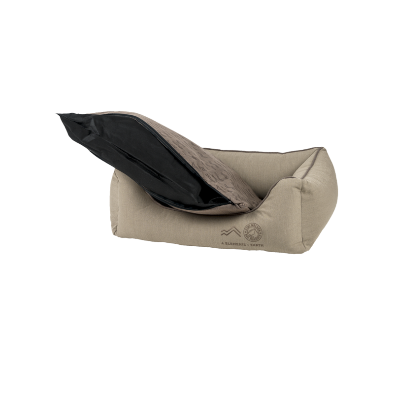 Panier Sofa Bed 4ELEMENTS - pour chien (XL, Marron, Rectangle) - Photo 4