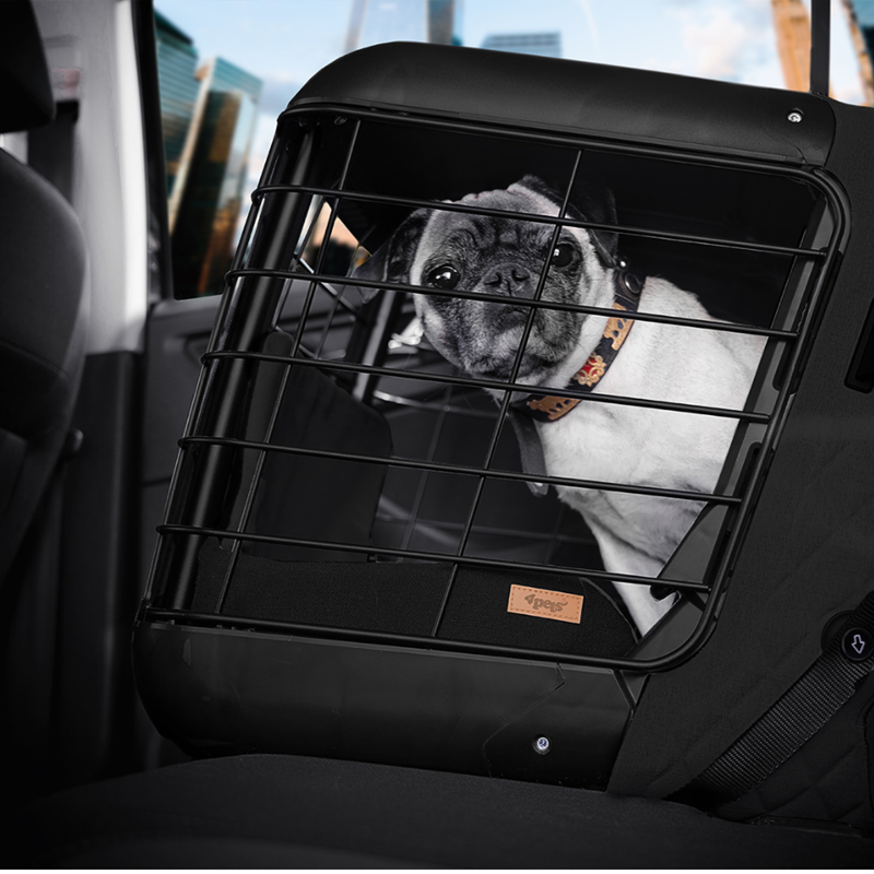 Caisse de transport pour petit chien - Caree "Black" (Noir) - Photo 3