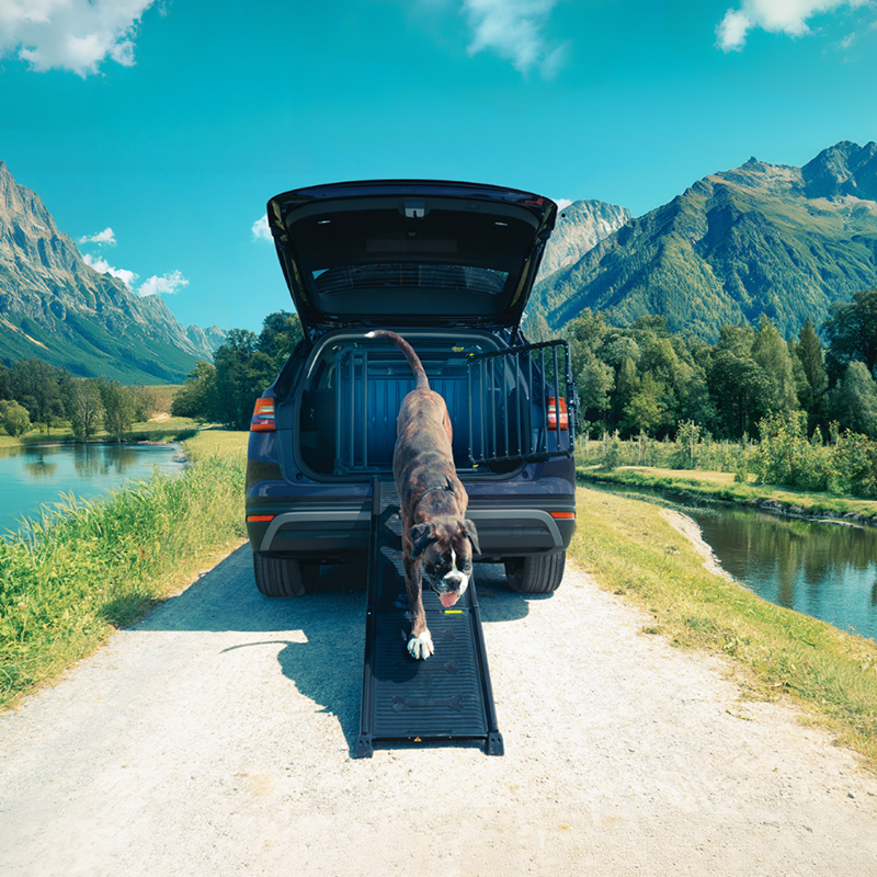 Rampe pour voiture pour chien - Easy-Steps (Noire) - Photo 2
