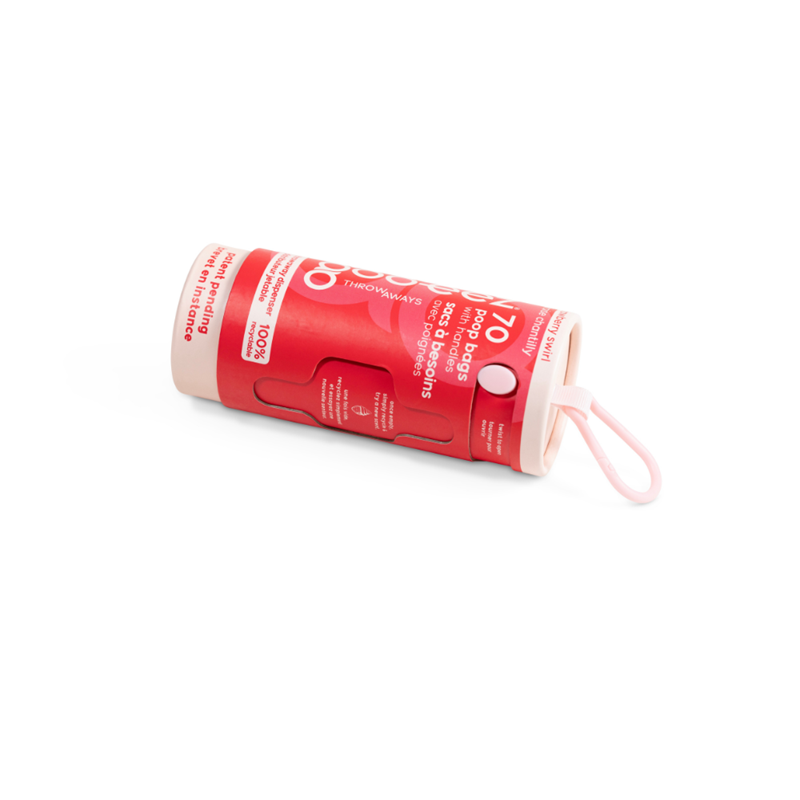 Sacs à crotte pour chien par 70 (Fraise) - Photo 2