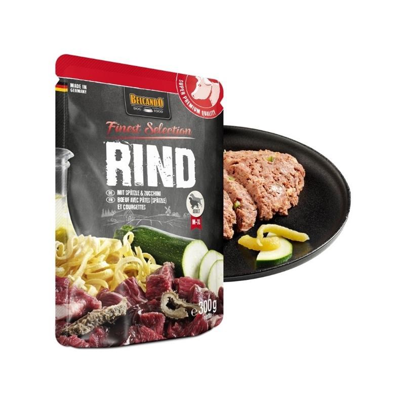 Pâtée pour chien - Sachet fraîcheur Boeuf &amp; pâtes, avec courgettes (300 g, Boeuf) - Photo 5