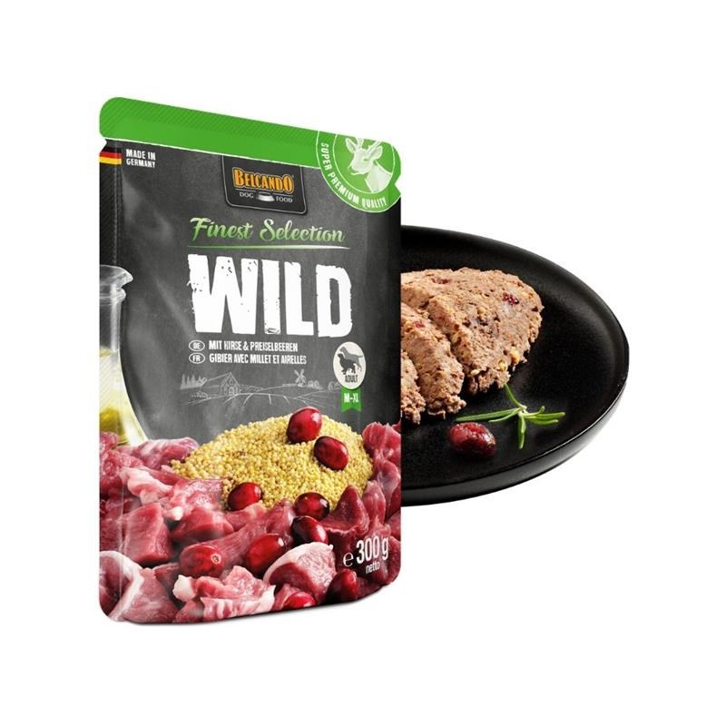 Pâtée pour chien - Sachet fraîcheur Gibier &amp; millet, avec airelles (300 g, Gibier) - Photo 5