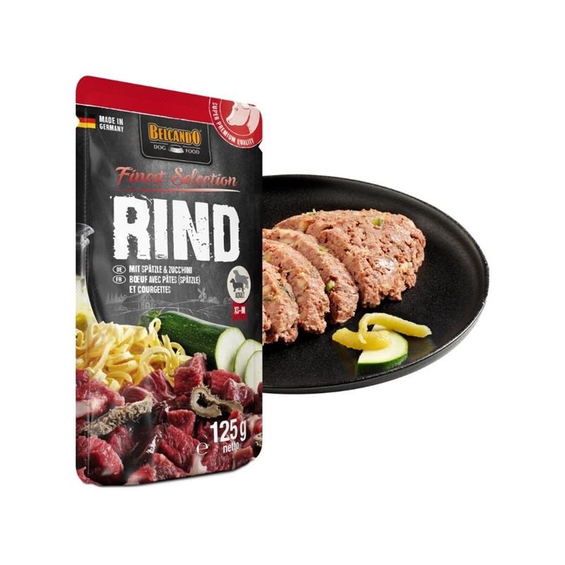 Pâtée pour chien - Sachet fraîcheur Boeuf &amp; pâtes, avec courgettes (125 g, Boeuf) - Photo 5