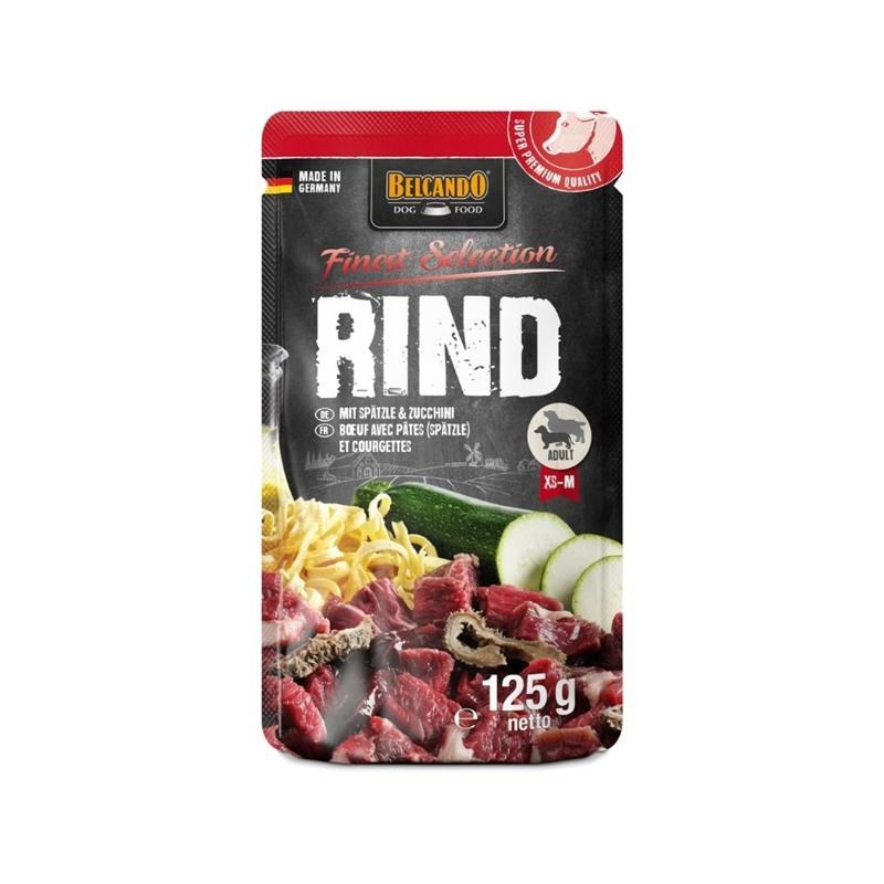 Pâtée pour chien - Sachet fraîcheur Boeuf &amp; pâtes, avec courgettes (125 g, Boeuf) - Photo 2