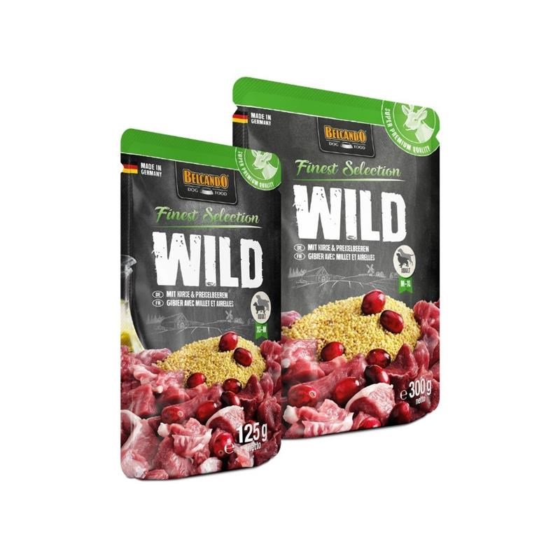 Pâtée pour chien - Sachet fraîcheur Gibier &amp; millet, avec airelles (125 g, Gibier) - Photo 4