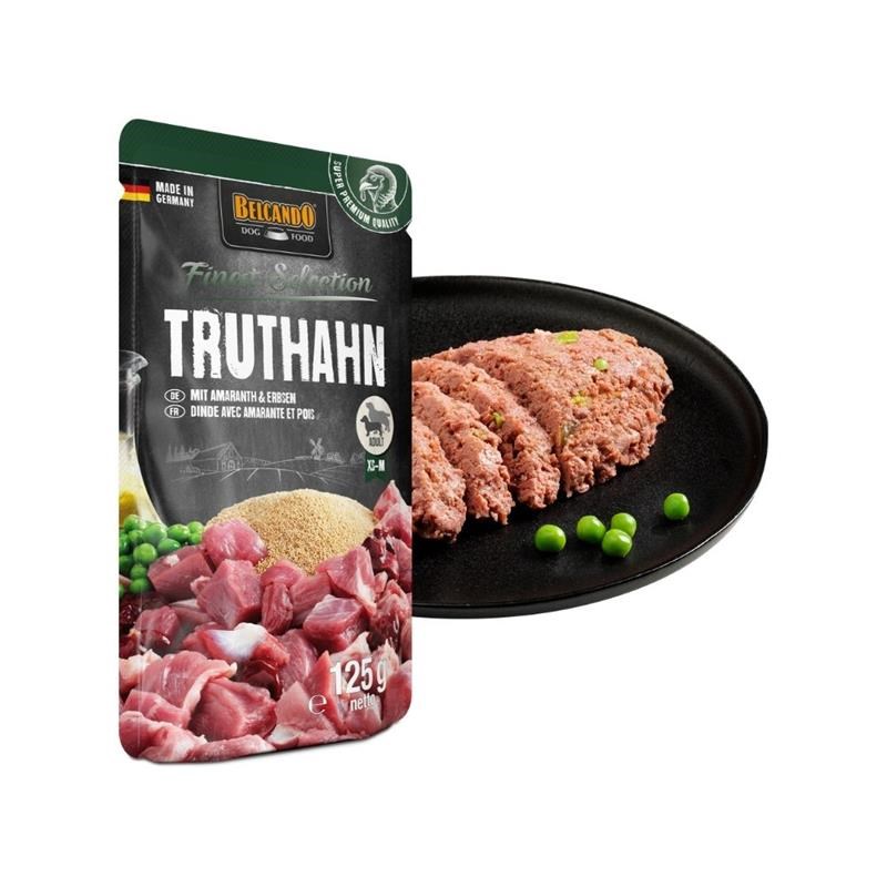 Pâtée pour chien - Sachet fraîcheur Dinde avec Amarante &amp; Petit Pois (125 g, Dinde) - Photo 2