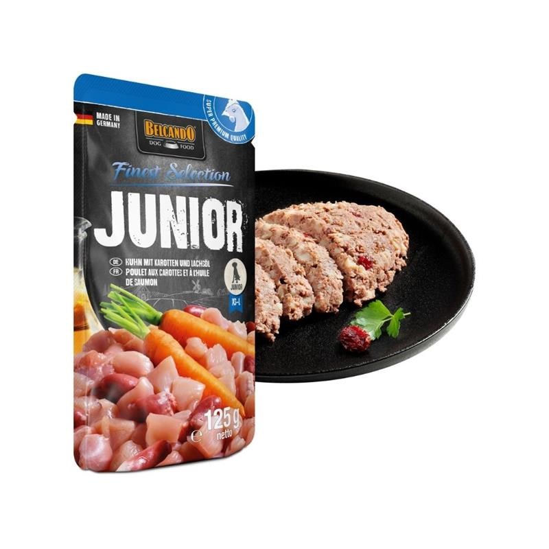Pâtée pour chien - Sachet fraîcheur Junior Poulet &amp; Carottes (125 g, Poulet) - Photo 2