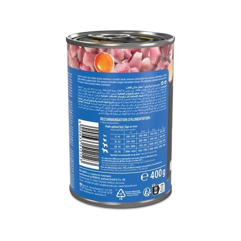 Pâtée pour chien - Boîte Junior volaille &amp; oeuf (400 g, Poulet) - Photo 3
