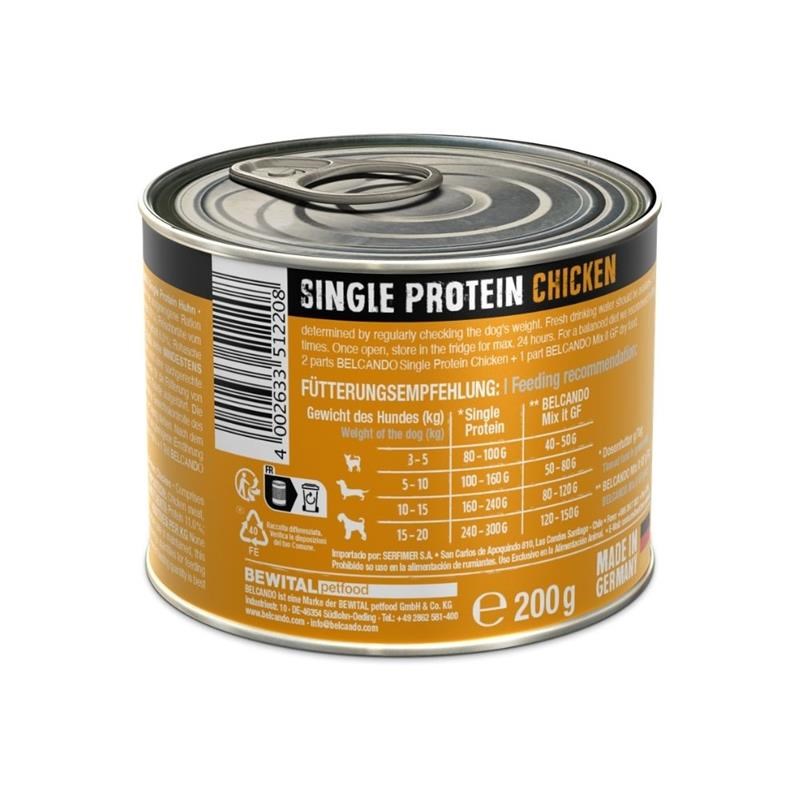 Pâtée pour chien - Boîte Single Protein Poulet (200 g, Poulet) - Photo 3