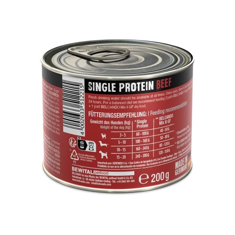 Pâtée pour chien - Boîte Single Protein Boeuf (200 g, Boeuf) - Photo 3