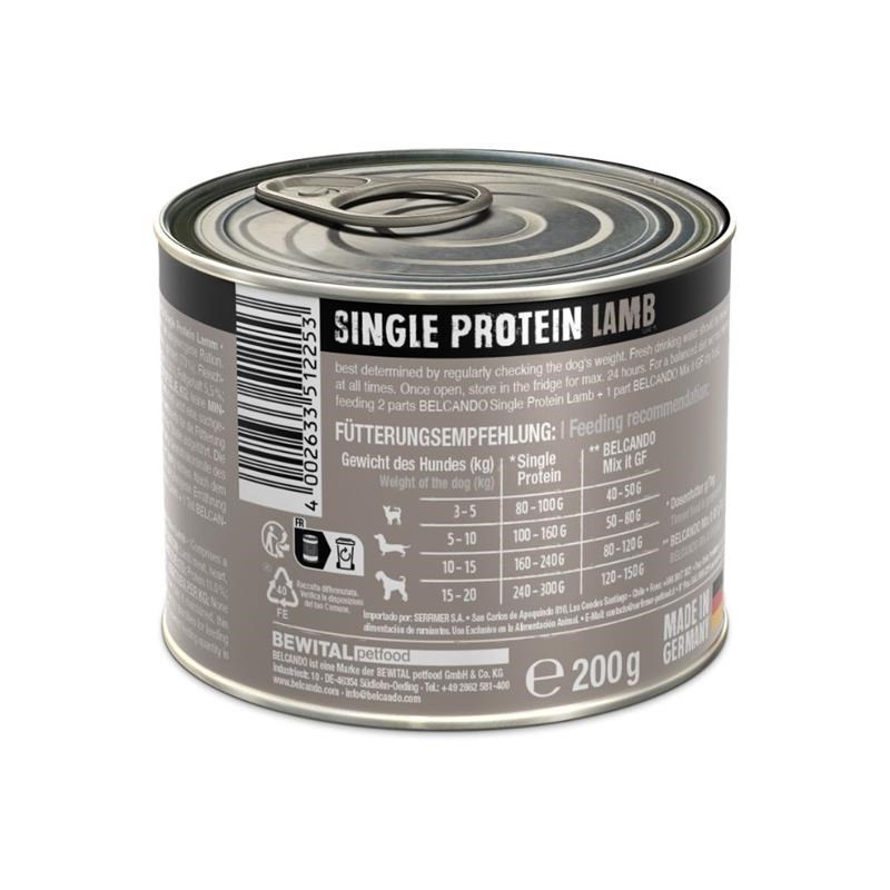 Pâtée pour chien - Boîte Single Protein Agneau (200 g, Agneau) - Photo 3