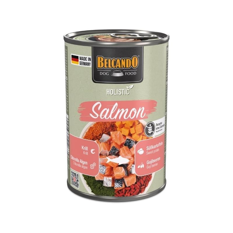Pâtée pour chien - Boîte Holistic Saumon (400 g, Saumon) - Photo 3