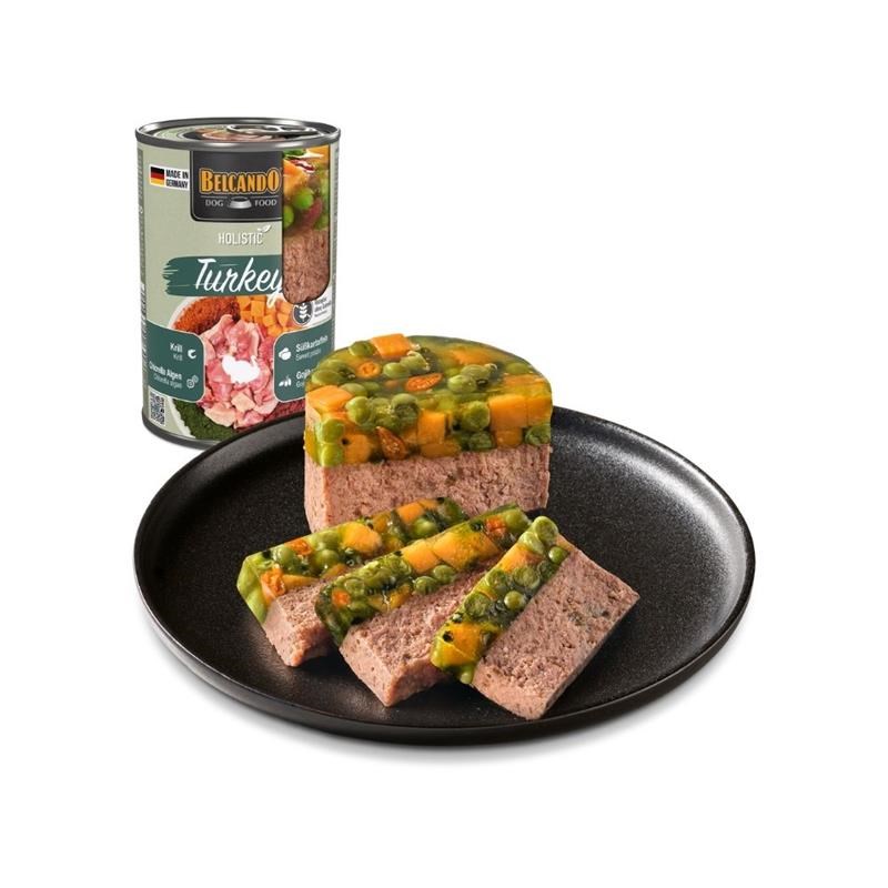 Pâtée pour chien - Boîte Holistic Dinde (400 g, Dinde) - Photo 2