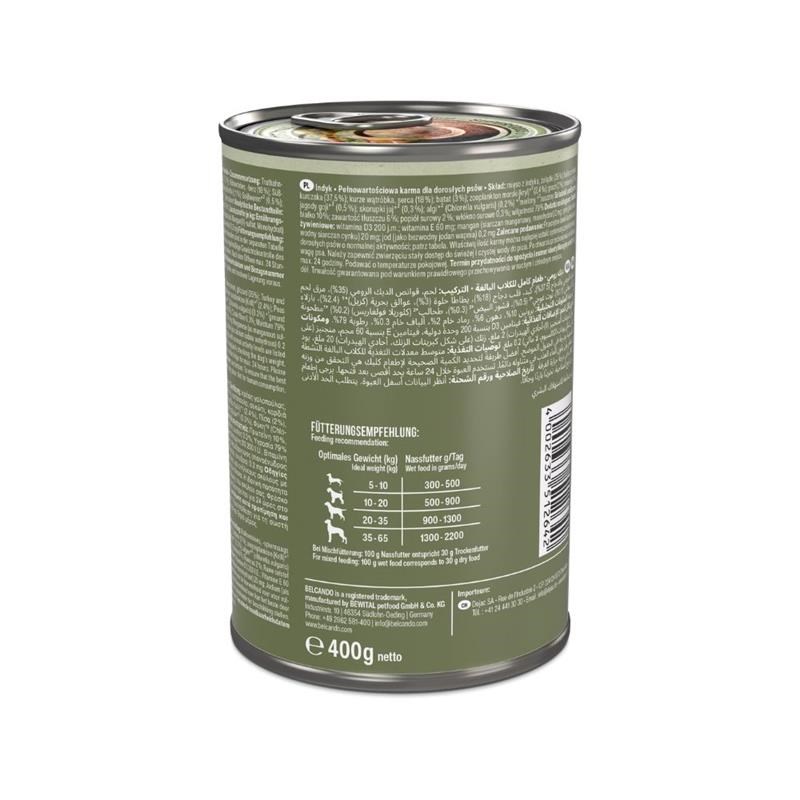 Pâtée pour chien - Boîte Holistic Dinde (400 g, Dinde) - Photo 4