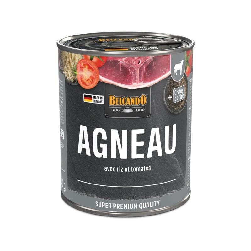 Pâtée pour chien - Boîte Agneau &amp; riz, tomate (800 g, Agneau) - Photo 2