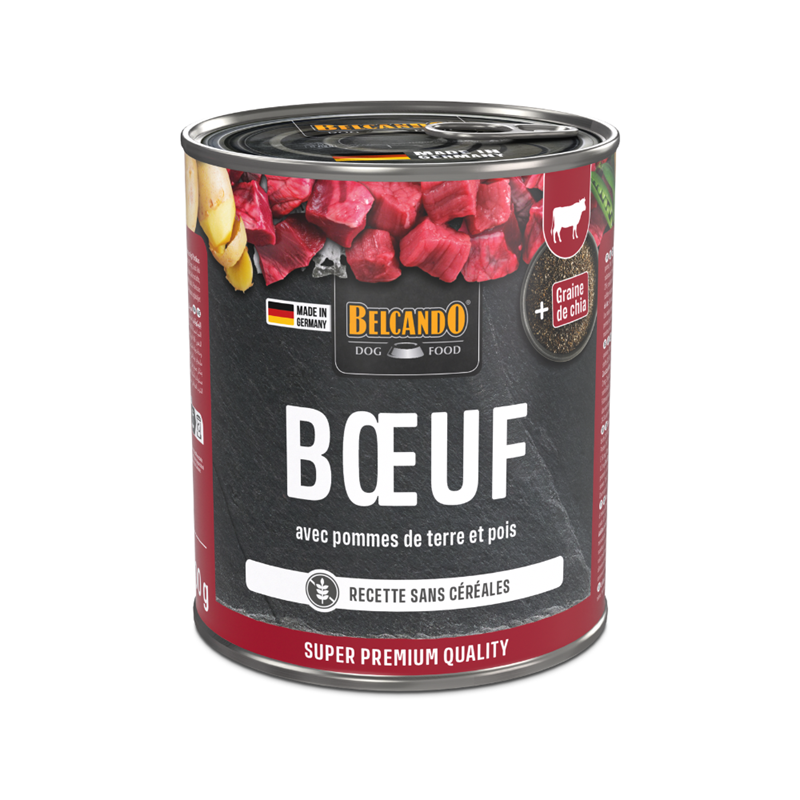 Pâtée pour chien - Boîte Boeuf &amp; pommes de terre, pois (Boeuf, 800 g) - Photo 2