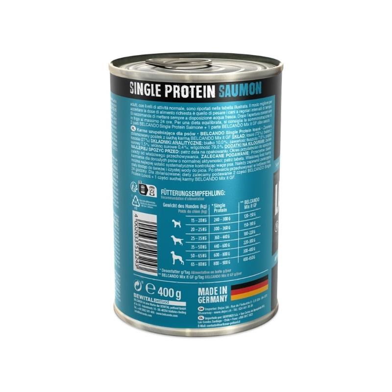 Pâtée pour chien - Boîte Single Protein Saumon (400 g, Saumon) - Photo 3