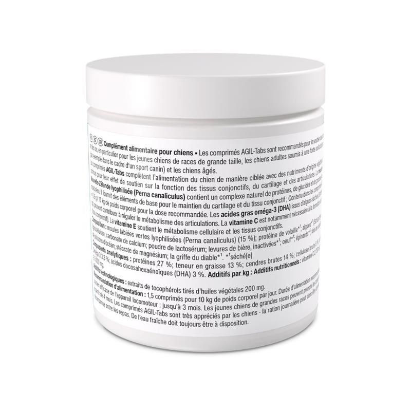 Complément alimentaire pour chien santé des articulations - Agil TABS (530 g) - Photo 2