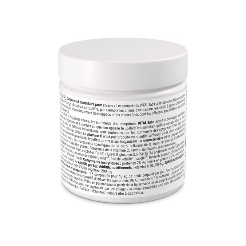 Complément alimentaire pour chien immunité et énergie - Vital TABS (110 g) - Photo 2