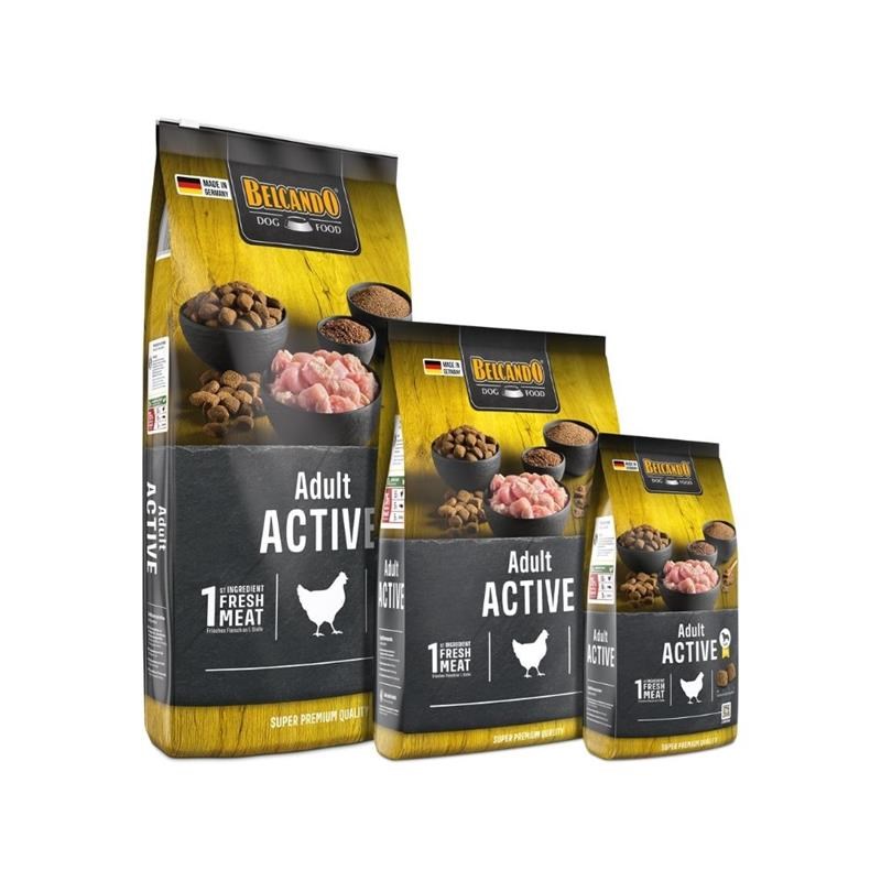 Croquettes pour chien adulte actif - Active (12,5 Kg, Poulet) - Photo 3