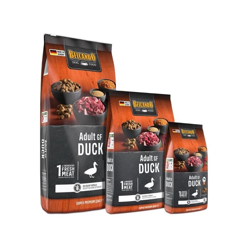 Croquettes pour chien sans céréales au canard - Adult GF Canard (4 Kg, Canard) - Photo 3