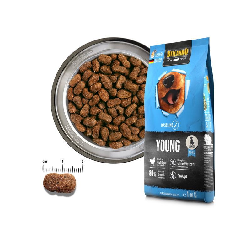 Croquettes pour chien junior  - Young (12,5 Kg, Poulet) - Photo 3