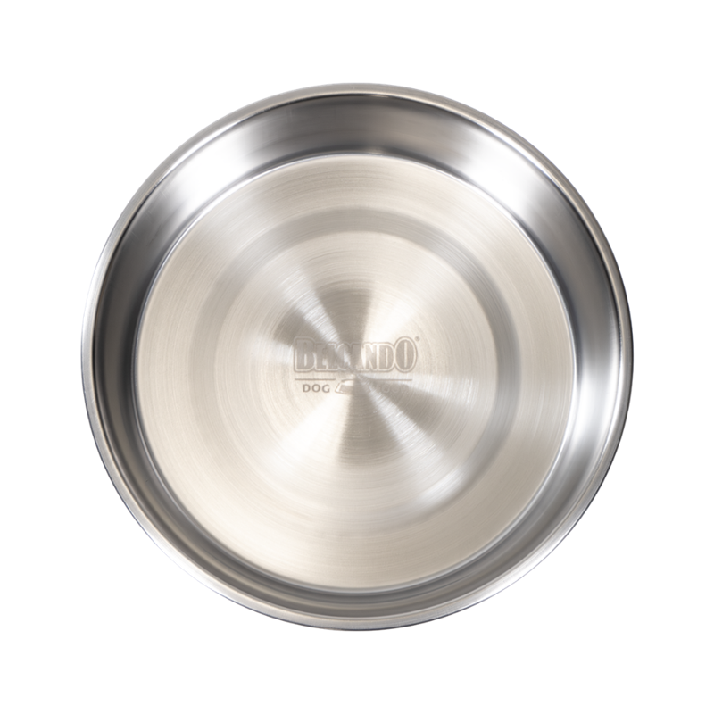 Gamelle en acier inoxydable pour chien (2.1L) - Photo 2