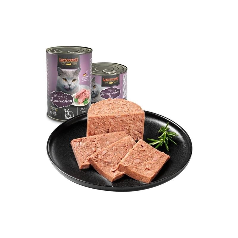 Pâtée pour chat - Boîte Lapin (400 g, Lapin) - Photo 3