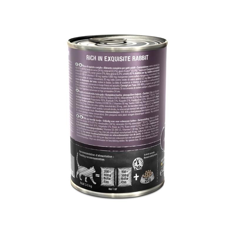 Pâtée pour chat - Boîte Lapin (400 g, Lapin) - Photo 2