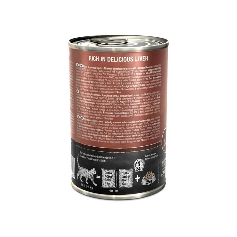 Pâtée pour chat - Boîte Foie (400 g, Foie) - Photo 2