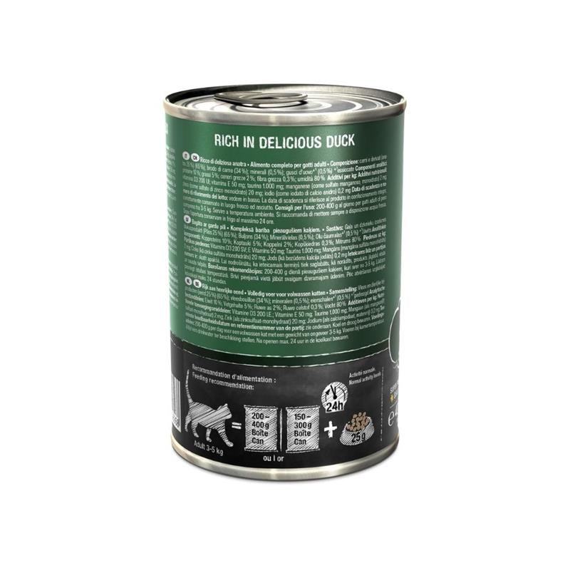 Pâtée pour chat - Boîte Canard (400 g, Canard) - Photo 2