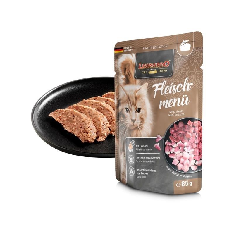 Pâté pour chat - Sachet fraîcheur Viandes (85 g, Poulet, bœuf, agneau) - Photo 4