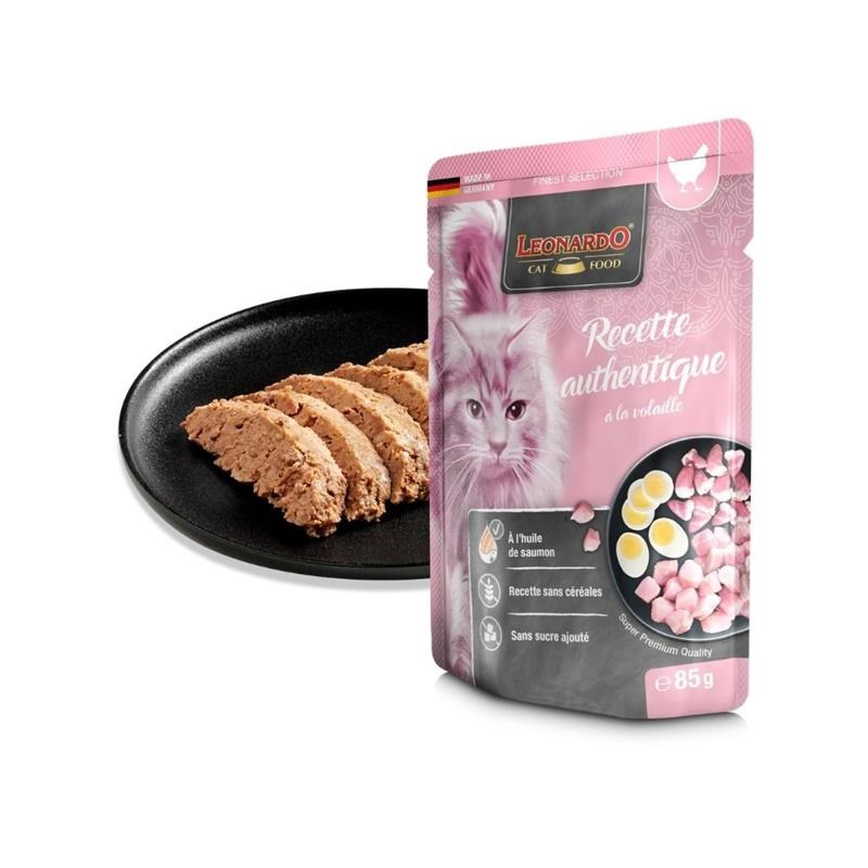 Pâté pour chat -  Sachet fraîcheur Volaille + Œuf (85 g, Poulet, œuf) - Photo 4