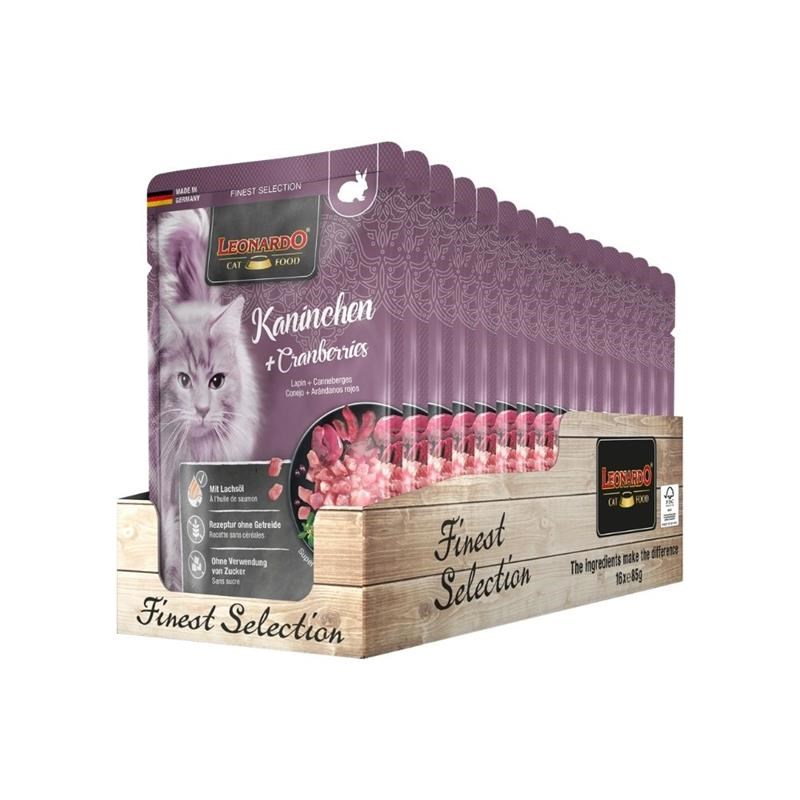 Pâtée pour chat - Sachet fraîcheur Lapin + Canneberges (85 g, Lapin, canneberges) - Photo 3