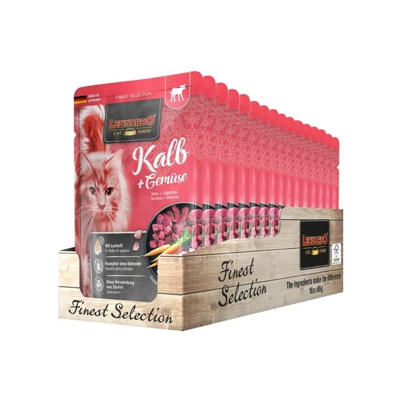 Pâté pour chat - Sachet fraîcheur Veau + Légumes (85 g, Veau, légumes) - Photo 3