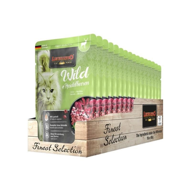 Pâtée pour chat - Sachet fraîcheur Gibier + Myrtille (85 g, Poulet, Gibier) - Photo 3