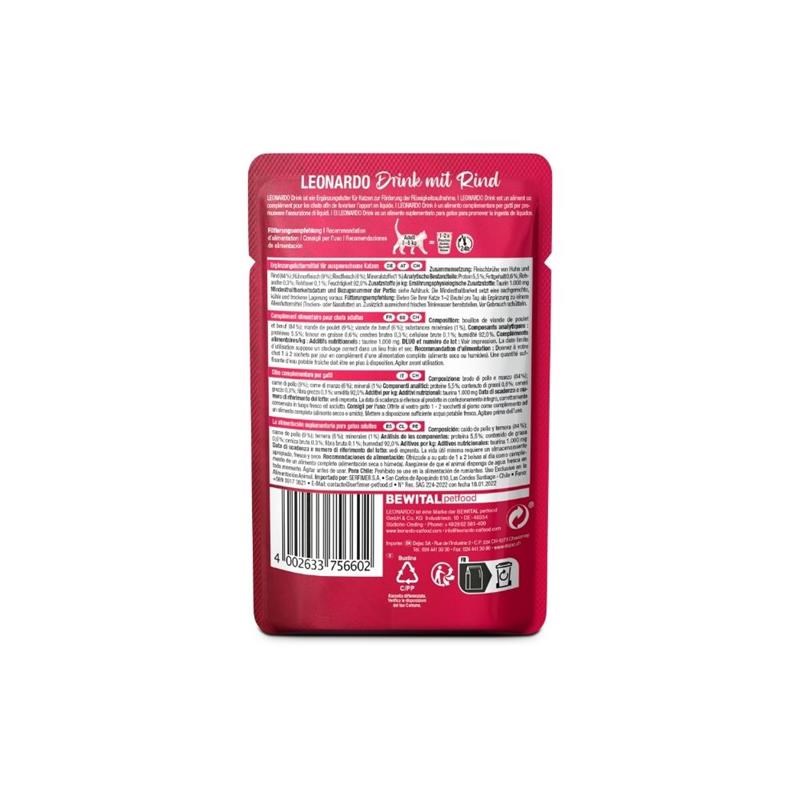 Drink Bœuf pour chat (40 g, Boeuf) - Photo 2