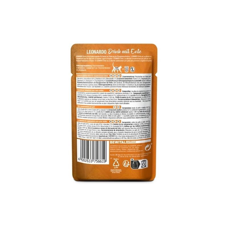 Drink Canard pour chat (40 g, Canard) - Photo 2
