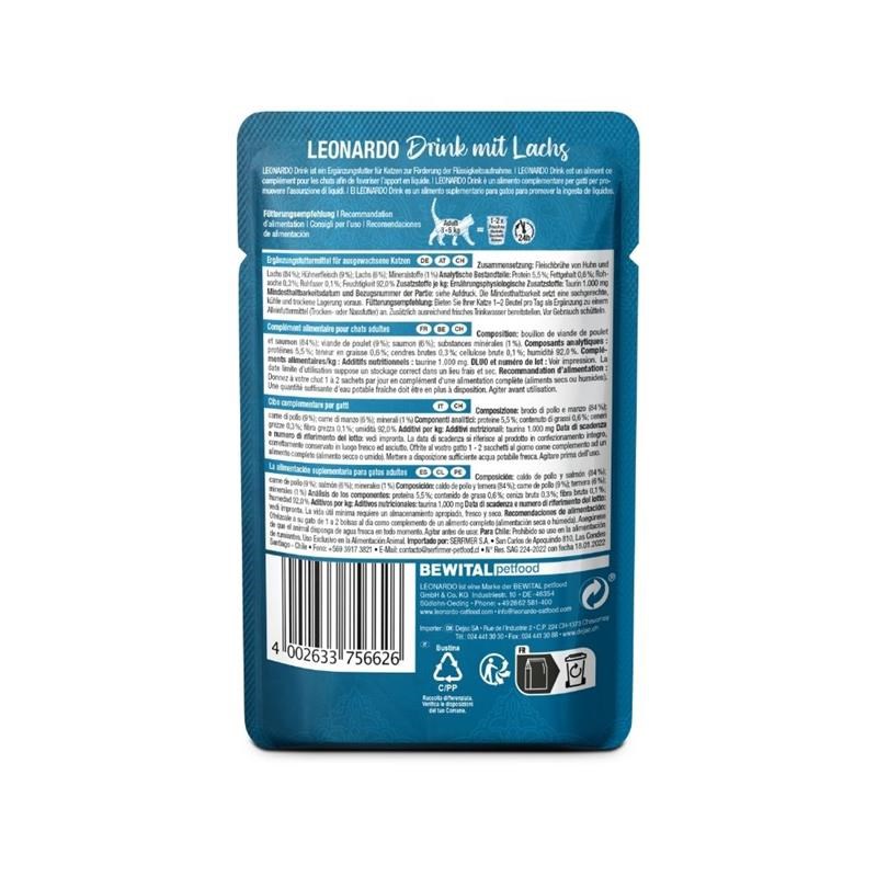 Drink Saumon pour chat (40 g, Saumon) - Photo 2