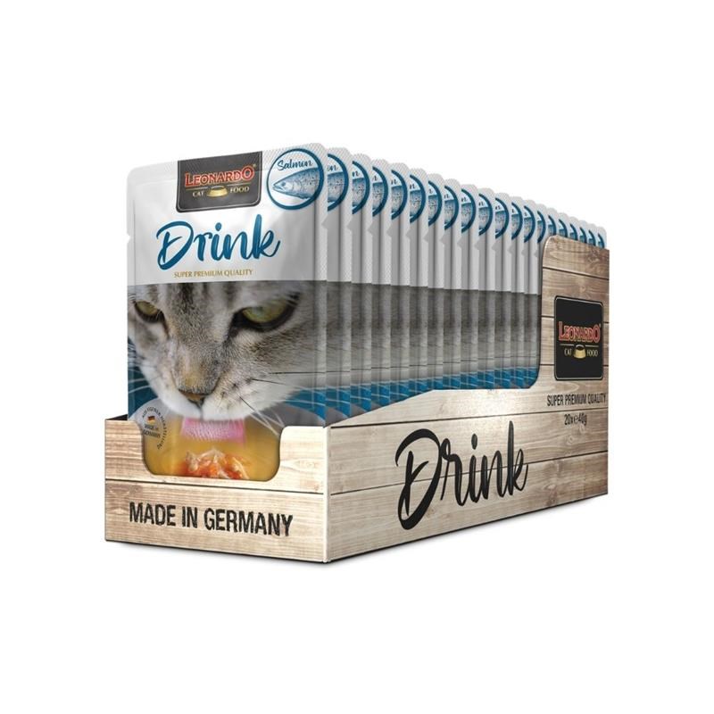 Drink Saumon pour chat (40 g, Saumon) - Photo 3