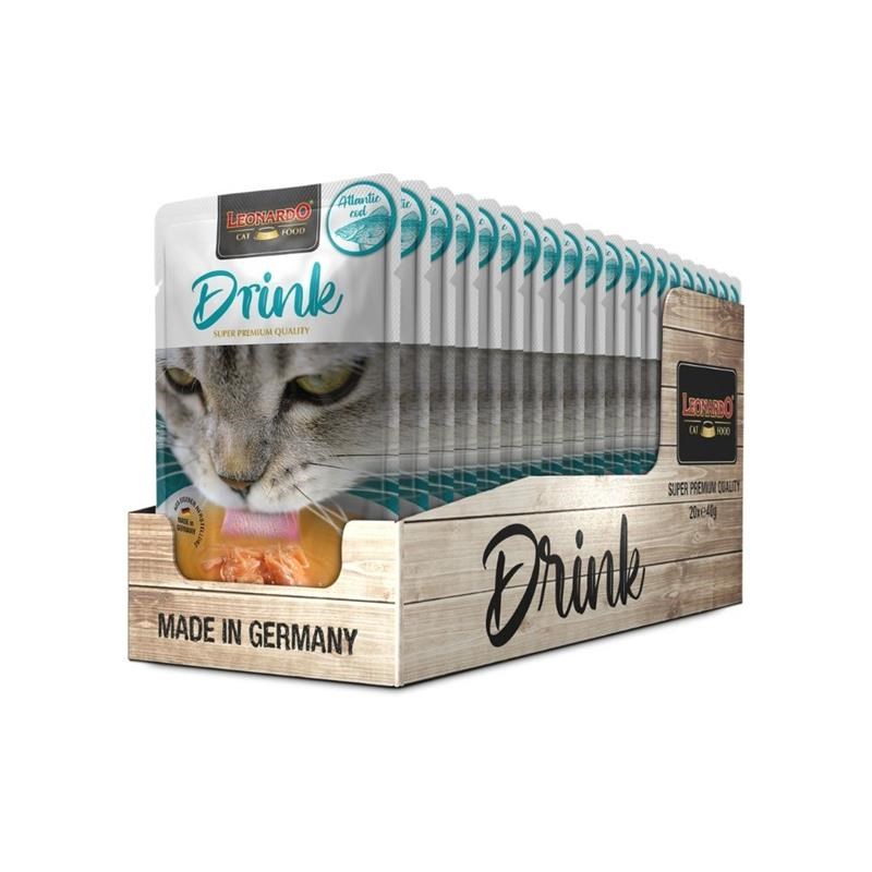 Drink Atlantic Cabillaud pour chat (40 g, Poisson) - Photo 3